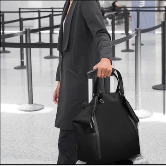 Betabrand Bags Betabrand Convertible Travel Tote Backpack Black